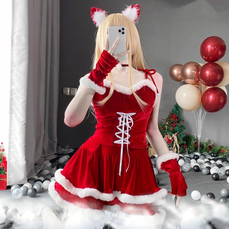 Cos BUnny girl new year Christmas suit BY9008