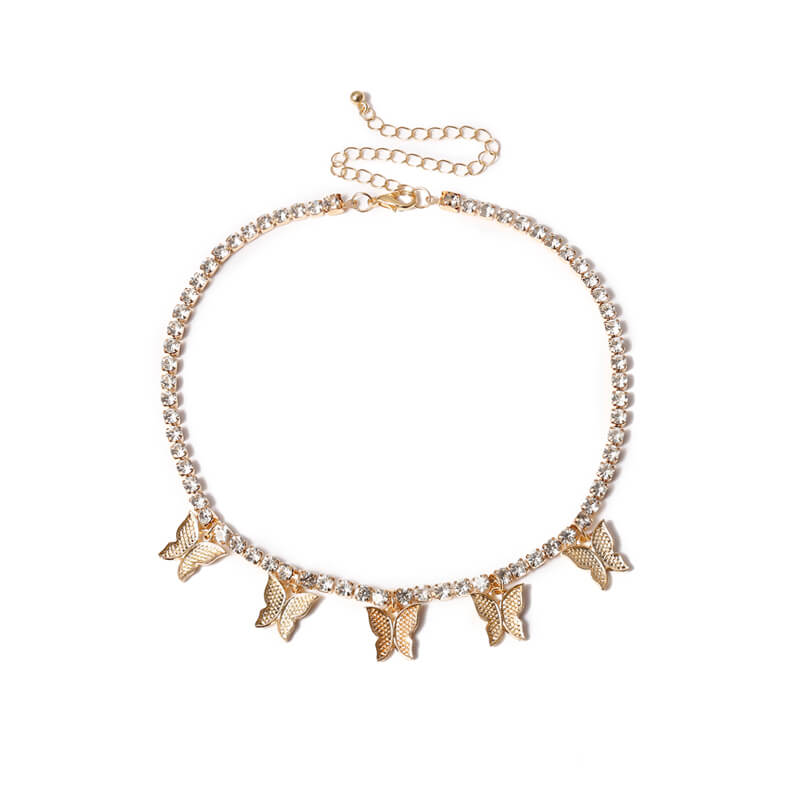 INS FASHION BUTTERFLY CHOKER BY40613