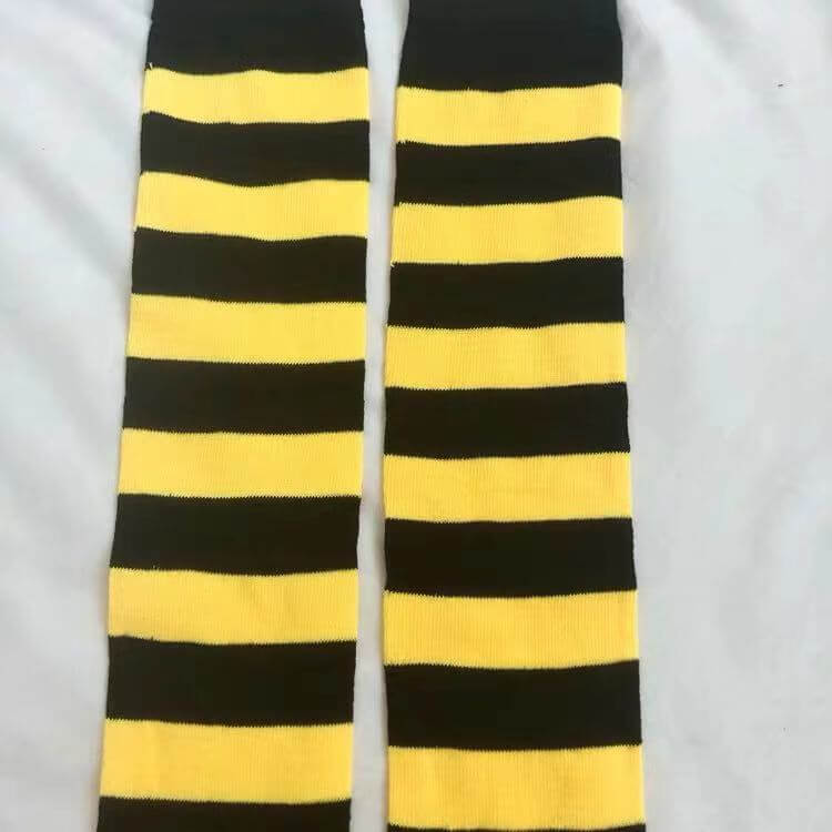 JAPANESE COS STRIPED KNEE SOCKS BY64023