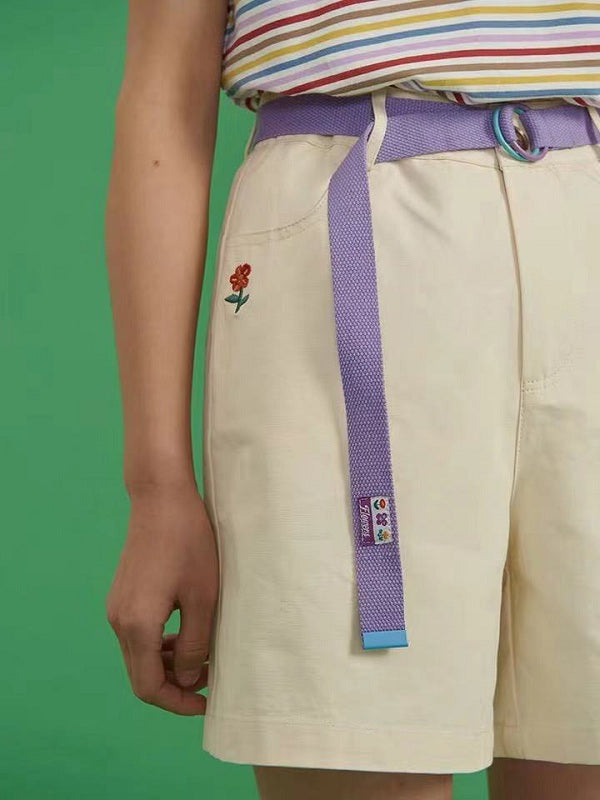 PASTEL CASUAL CANVAS BELT BY18024