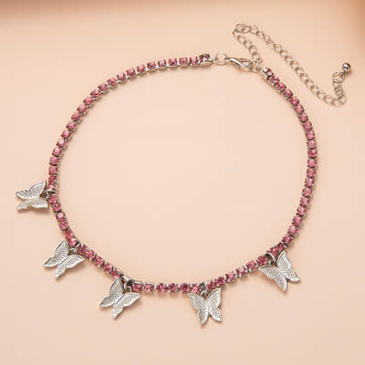 INS FASHION BUTTERFLY CHOKER BY40613