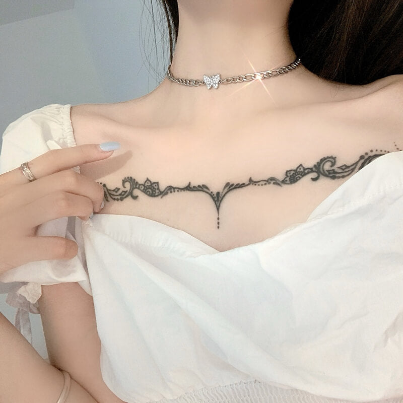 INS FASHION BUTTERFLY CHOKER BY60413