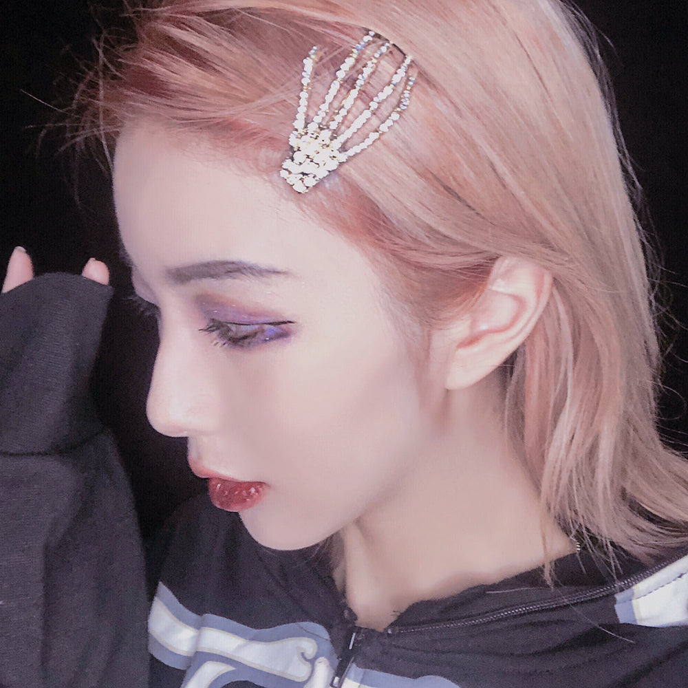 INS HOT BLING GHOST CLAW HAIRPIN BY60408