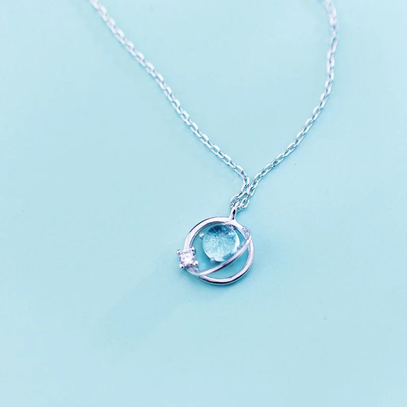 JAPANESE SWEET BLUE UNIVERSAL NECKLACE BY8088