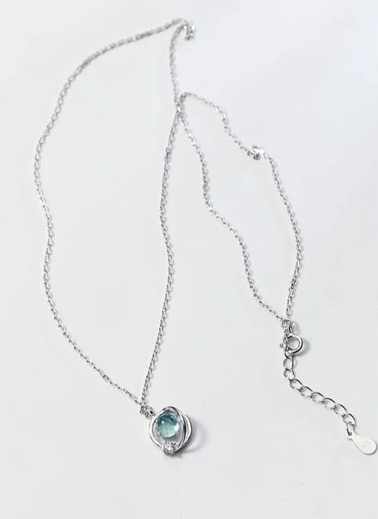 JAPANESE SWEET BLUE UNIVERSAL NECKLACE BY8088