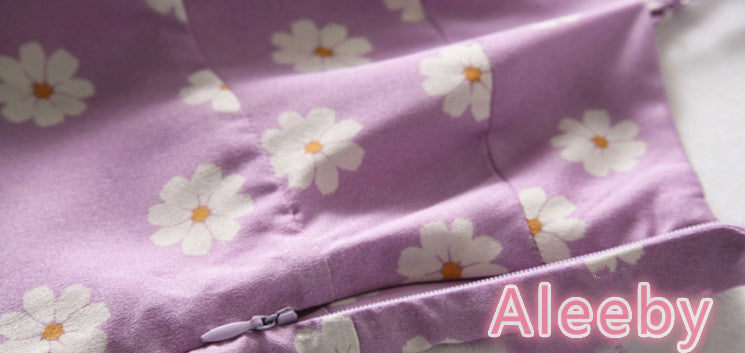 PURPLE "DAISY"  DRESS BY71100