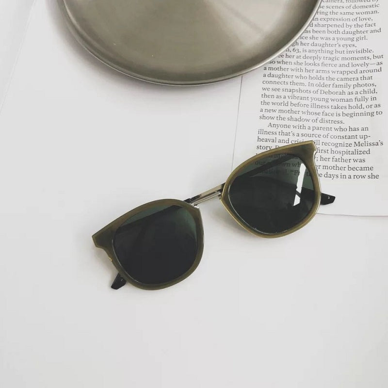 KOREAN HARAJUKU WHITE SQUARE FRAME SUNGLASSES BY12003