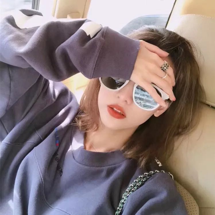 KOREAN HARAJUKU WHITE SQUARE FRAME SUNGLASSES BY12003