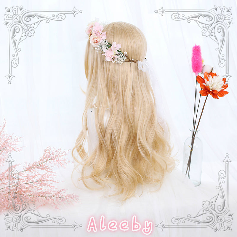 LOLITA MID-DIVIDE TEMPLES LONG CURLY WIG BY31078