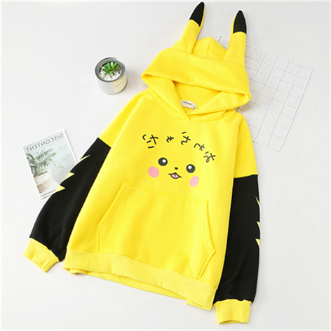 CUTE PIKACHU HOODIE BY23007