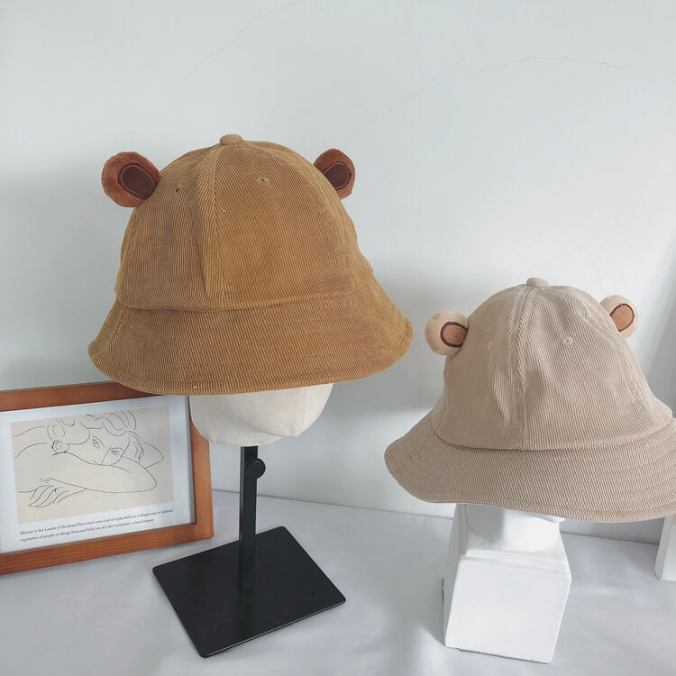 Lovely corduroy dome fisherman hat by161