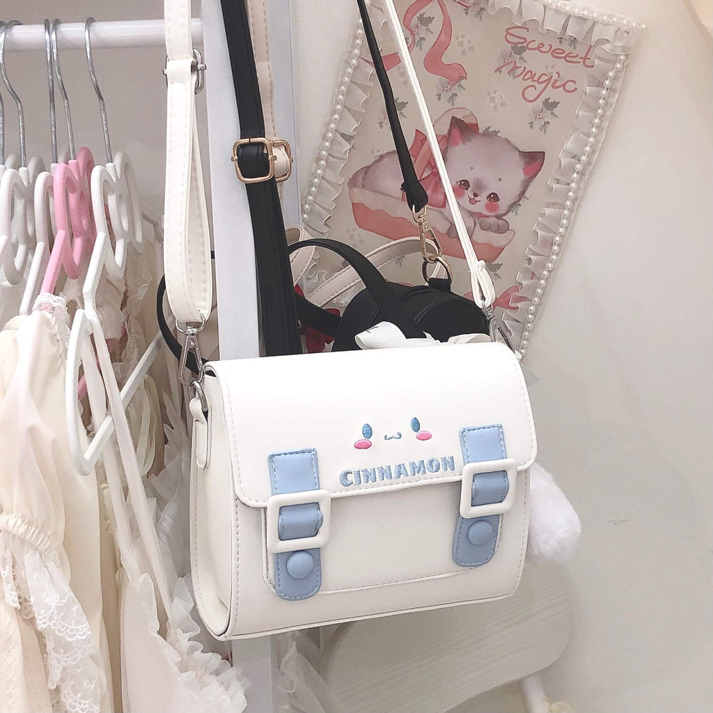 Cute Sanrio soft girl Cambridge shoulder bag by9614