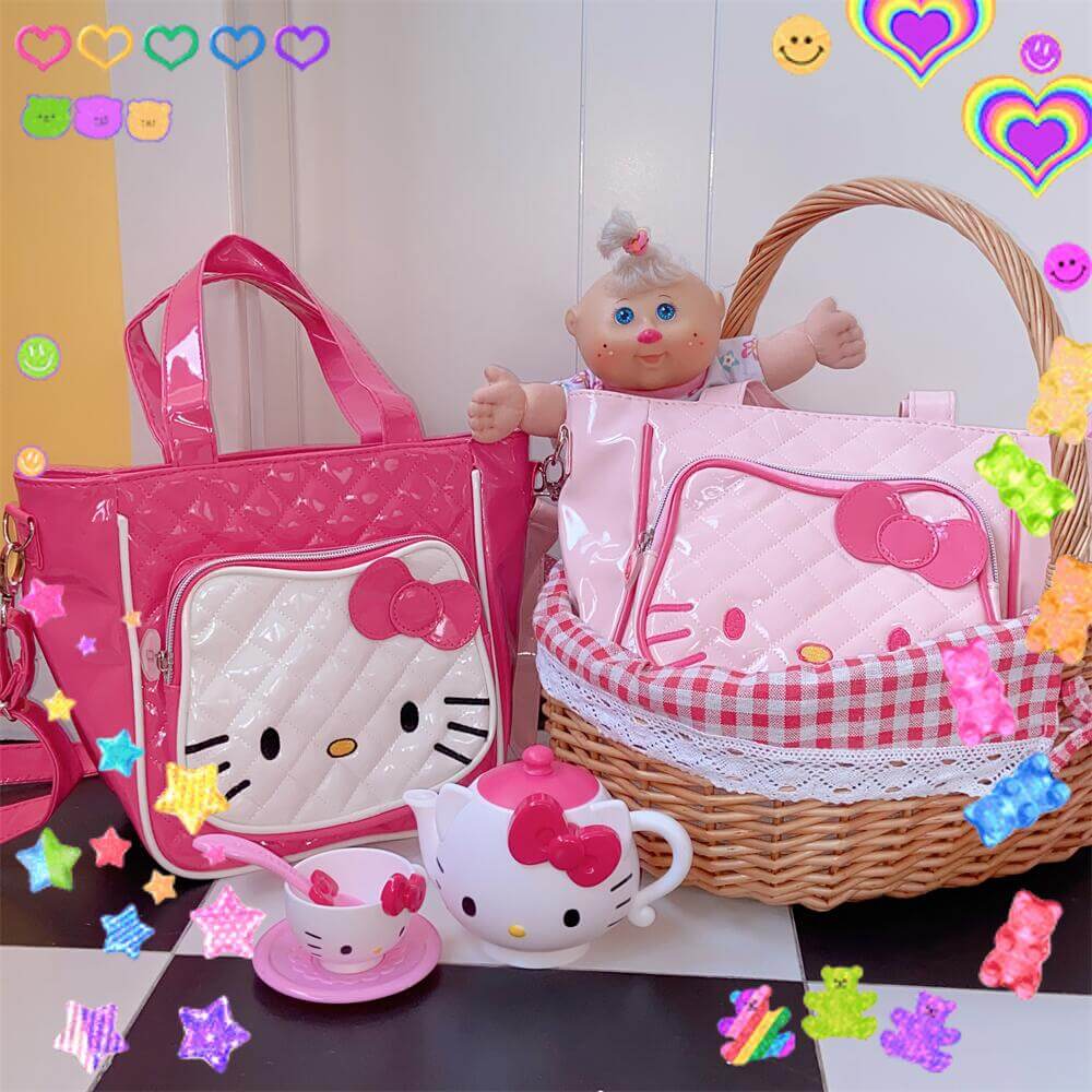 Messenger Bag - Hello Kitty - Super Sweet New School Book Bag Boys 630393