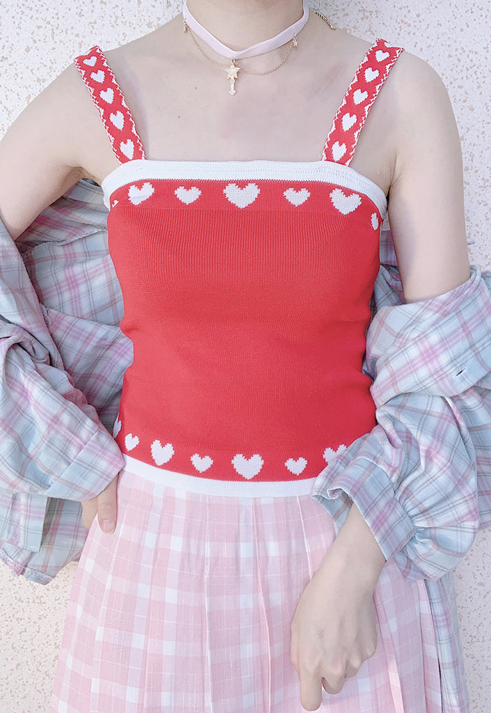 CUTE "LOVE LOVE LOVE" VEST BY22386