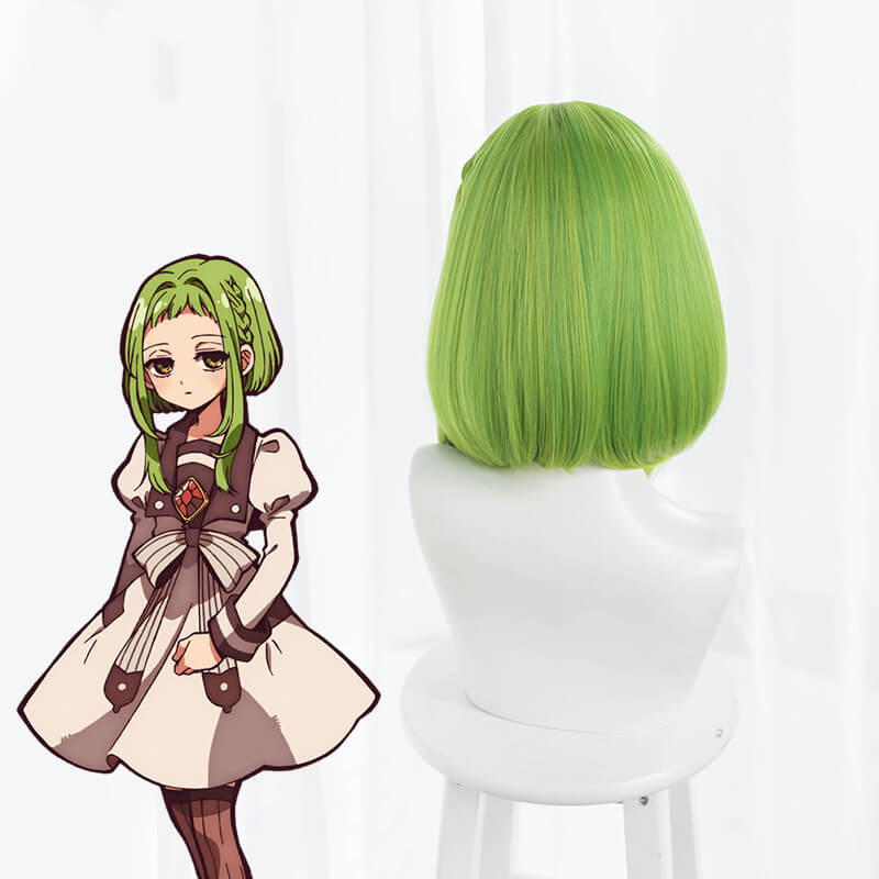 green short cosplay wig by0995