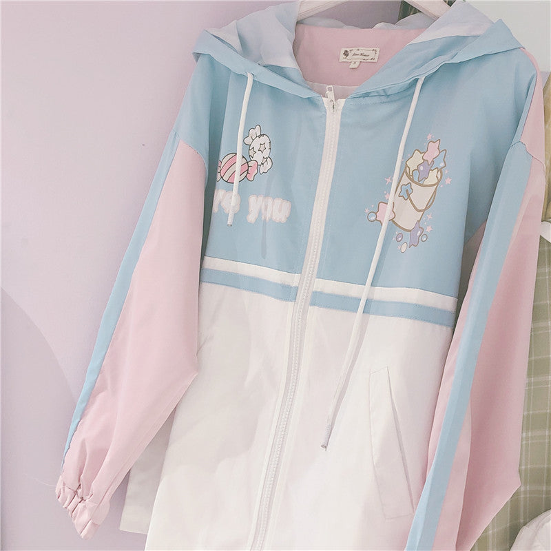 PASTEL "LOVE YOU" COAT BY24040