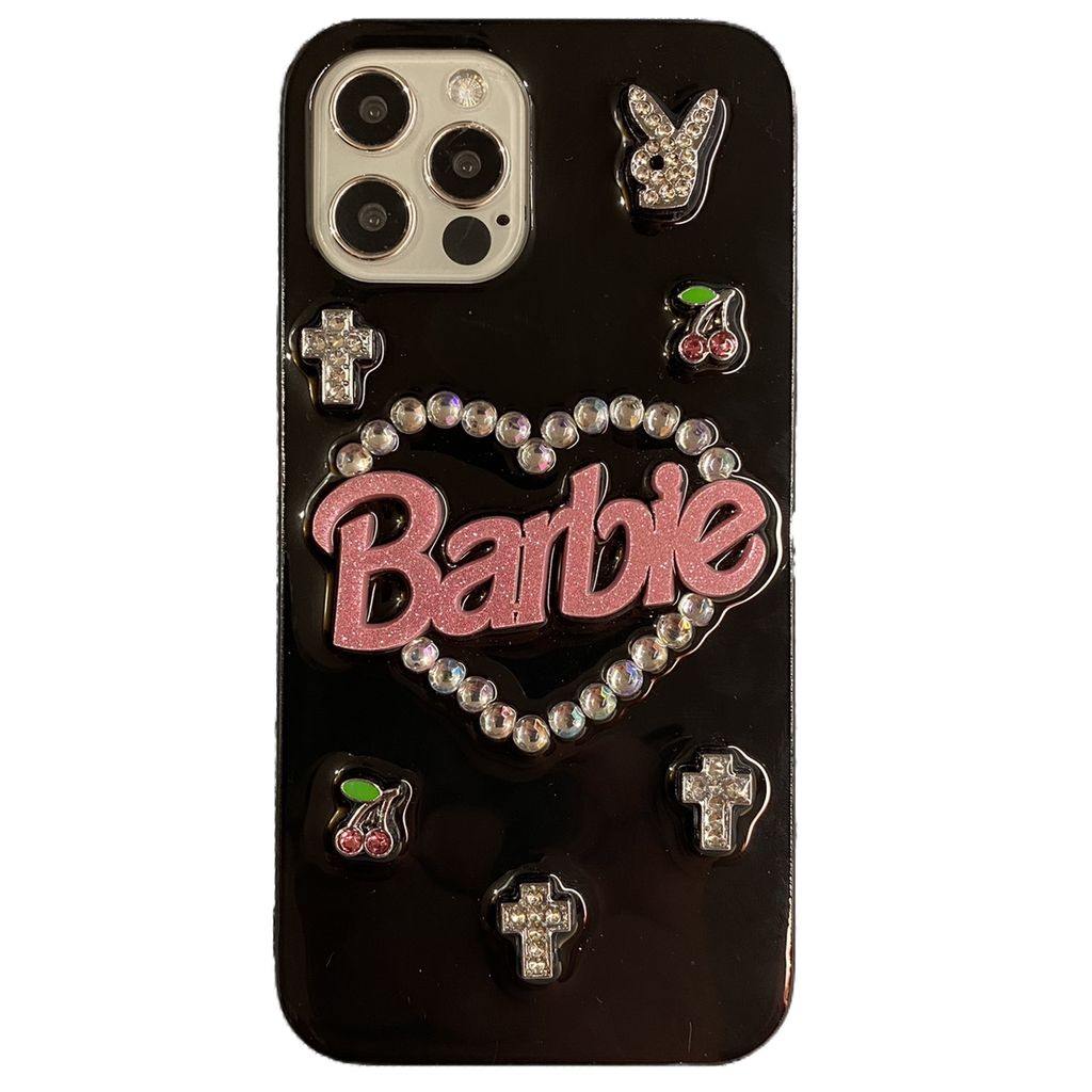 handmade Sweet cool retro Y2K iphone case by0070