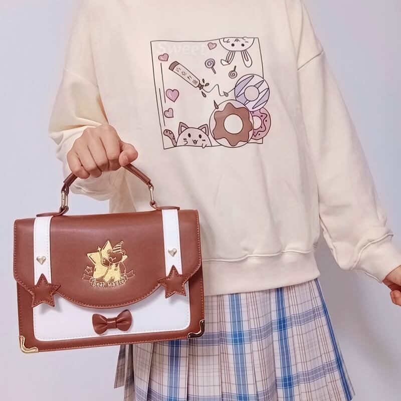 Magic bear Japanese JK uniform bag by01345