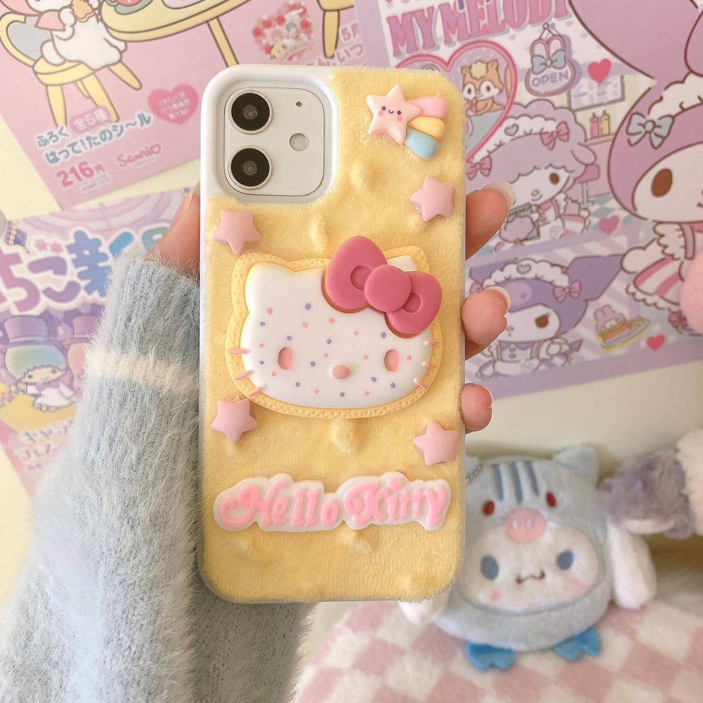handmade cat iphone case by0068