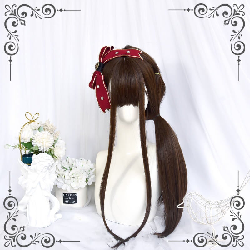 Universal pink gold long wig BY0994
