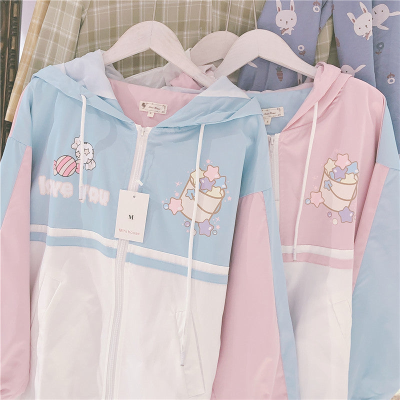 PASTEL "LOVE YOU" COAT BY24040
