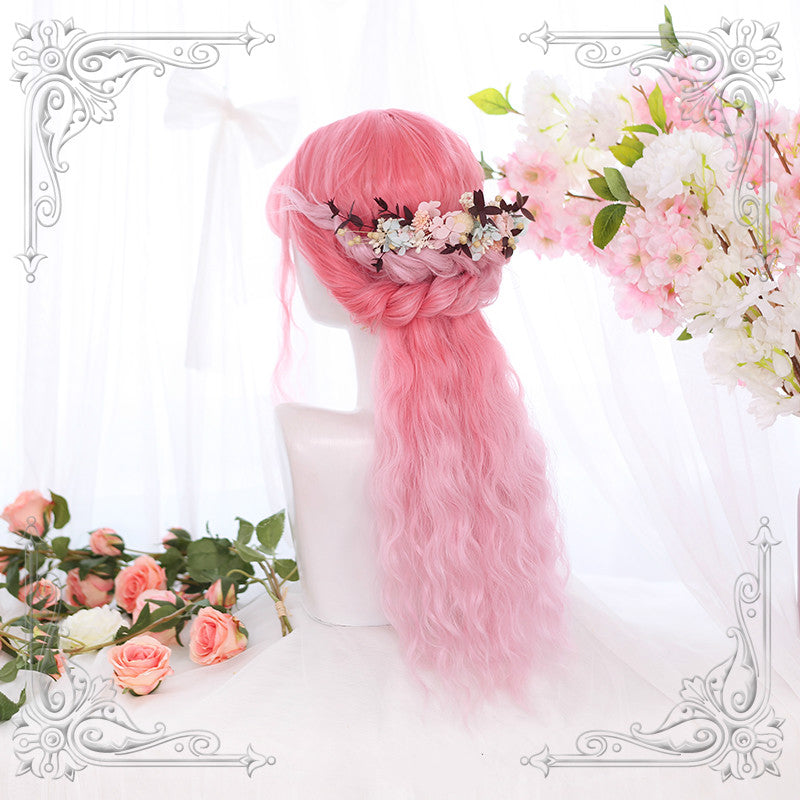 HARAJUKU WOOL ROLL "SAKURA WINE" WIG BY31081