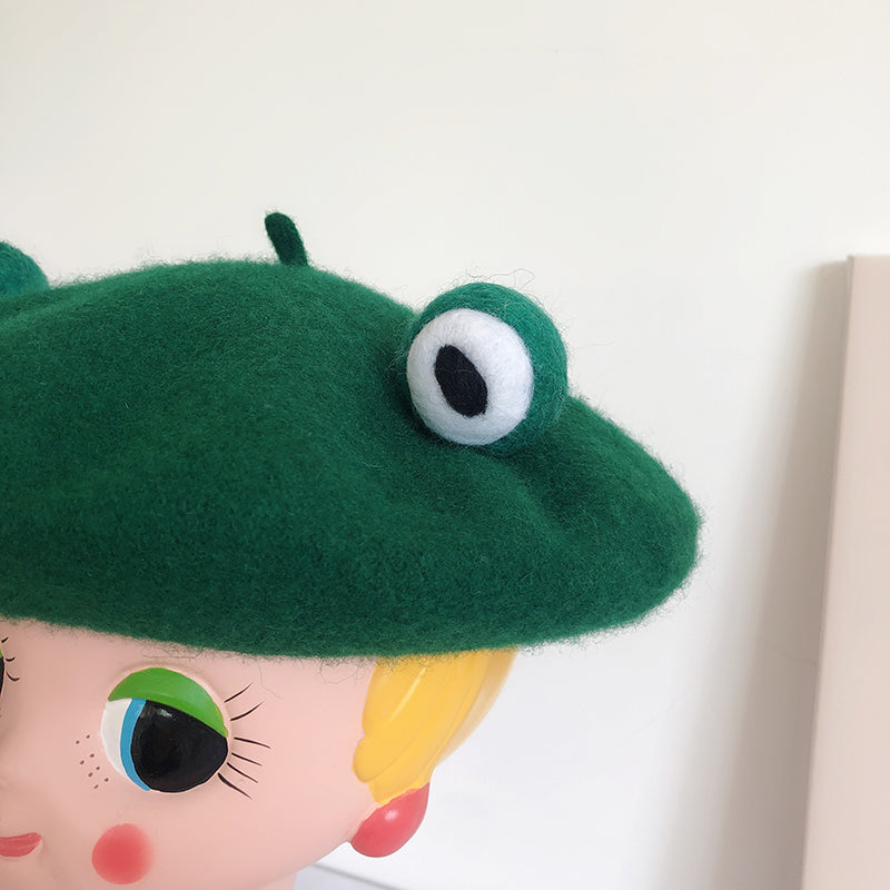Frog Wool Beret by0152