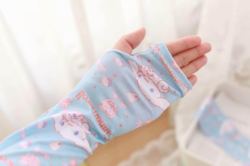 Ins cute sanrio summer sunscreen ice silk sleeve by3201