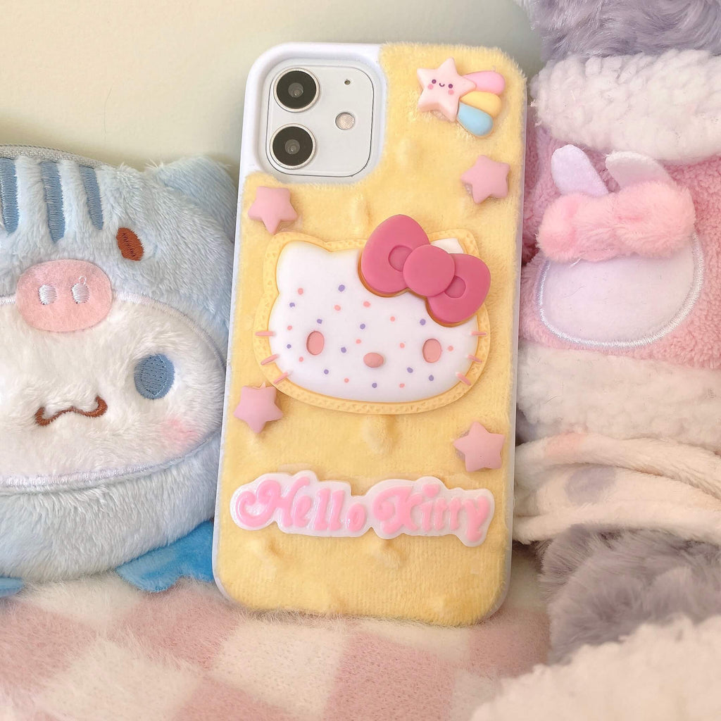 handmade cat iphone case by0068