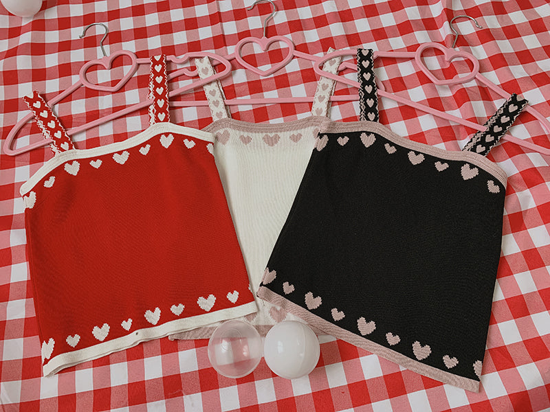 CUTE "LOVE LOVE LOVE" VEST BY22386