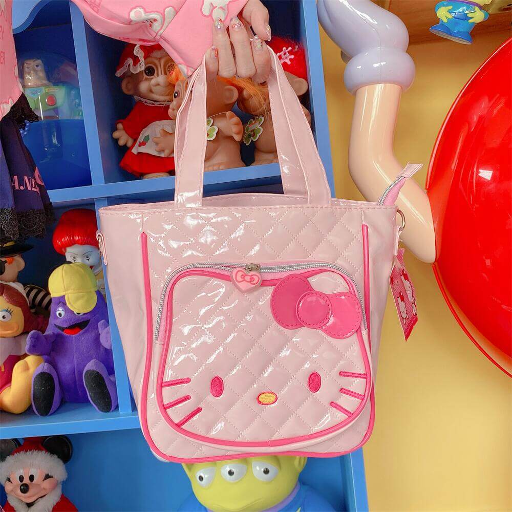 Cute “hello kitty”one Shoulder Messenger Bag by52033