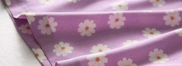 PURPLE "DAISY"  DRESS BY71100