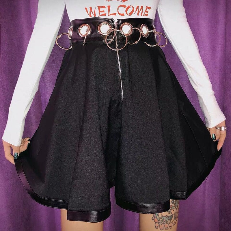 PERSONALITY PUNK STYLE SKIRT BY61066