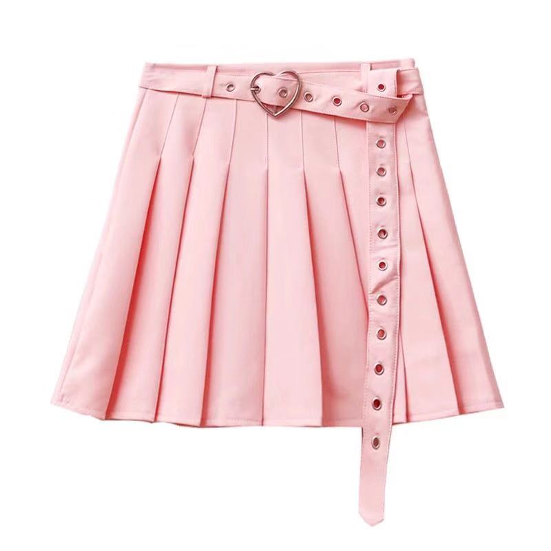 PRETTY GIRL SWEET PLEATED SKIRT BY61999