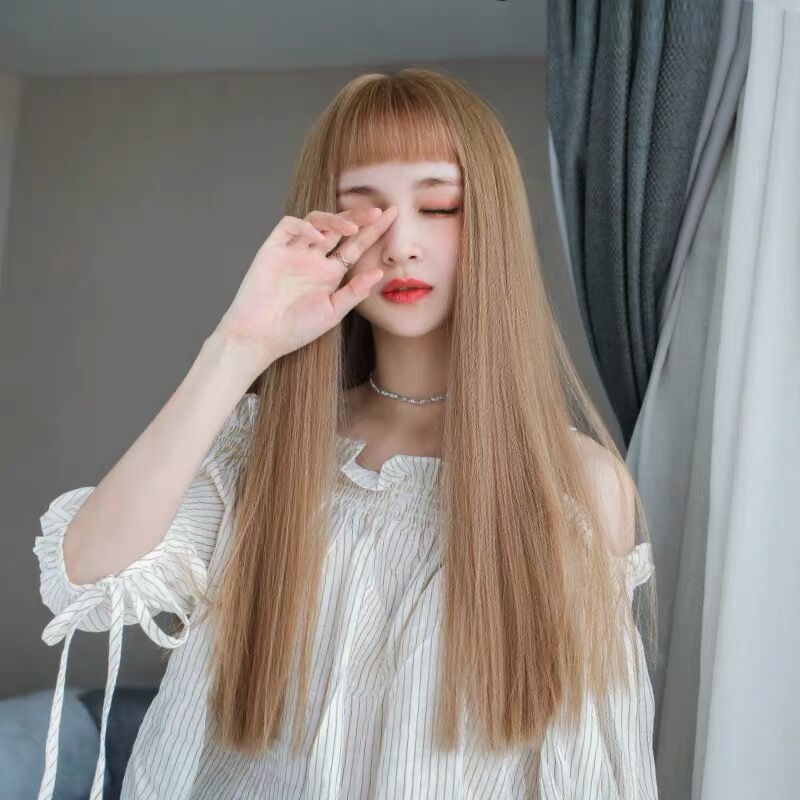 LOLITA GOLDEN LONG STRAIGHT NATURAL WIG BY31035