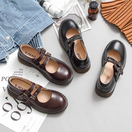 RETRO MARY JANE SHOES BY81013