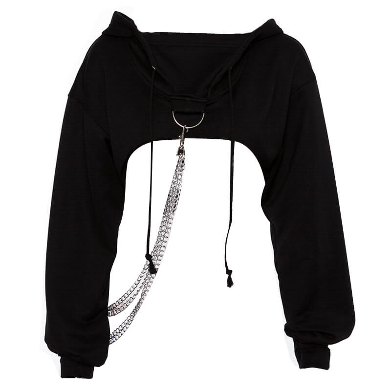 STREET FASHION SEXY CHAIN TOP BY22576