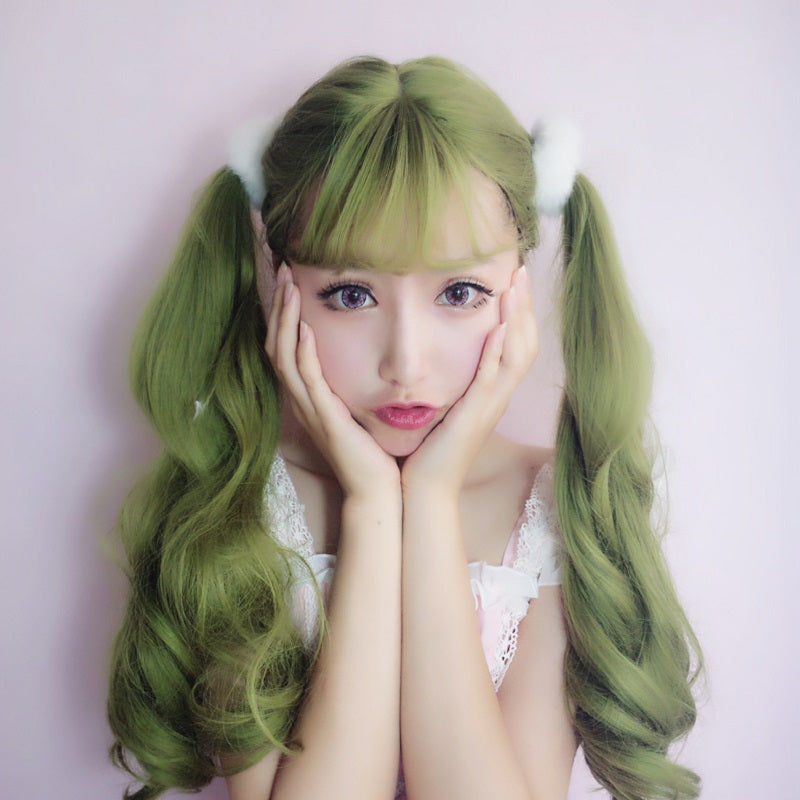 HARAJUKU LOLITA GREEN WIG