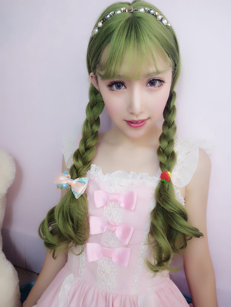 HARAJUKU LOLITA GREEN WIG