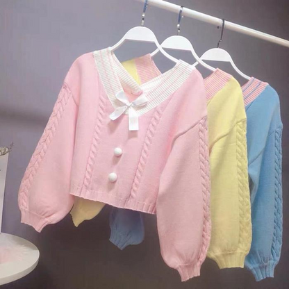 REVIEWS FOR SWEET AND LOVELY BOW SWEATER
