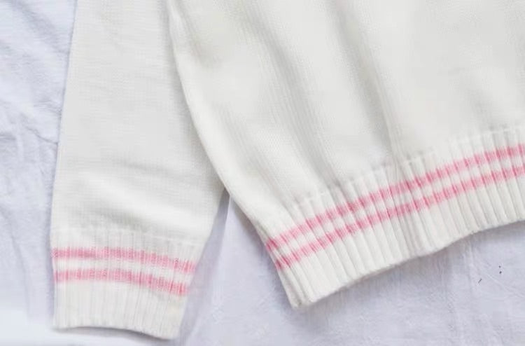 STRAWBERRY MILK SWEATER BY21124