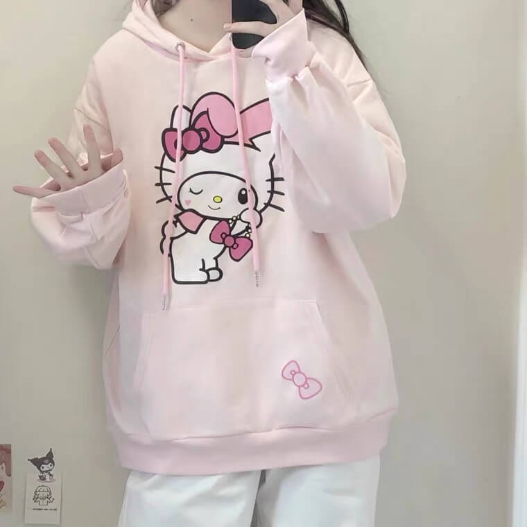 Japanese cute melody hoodie BY1090