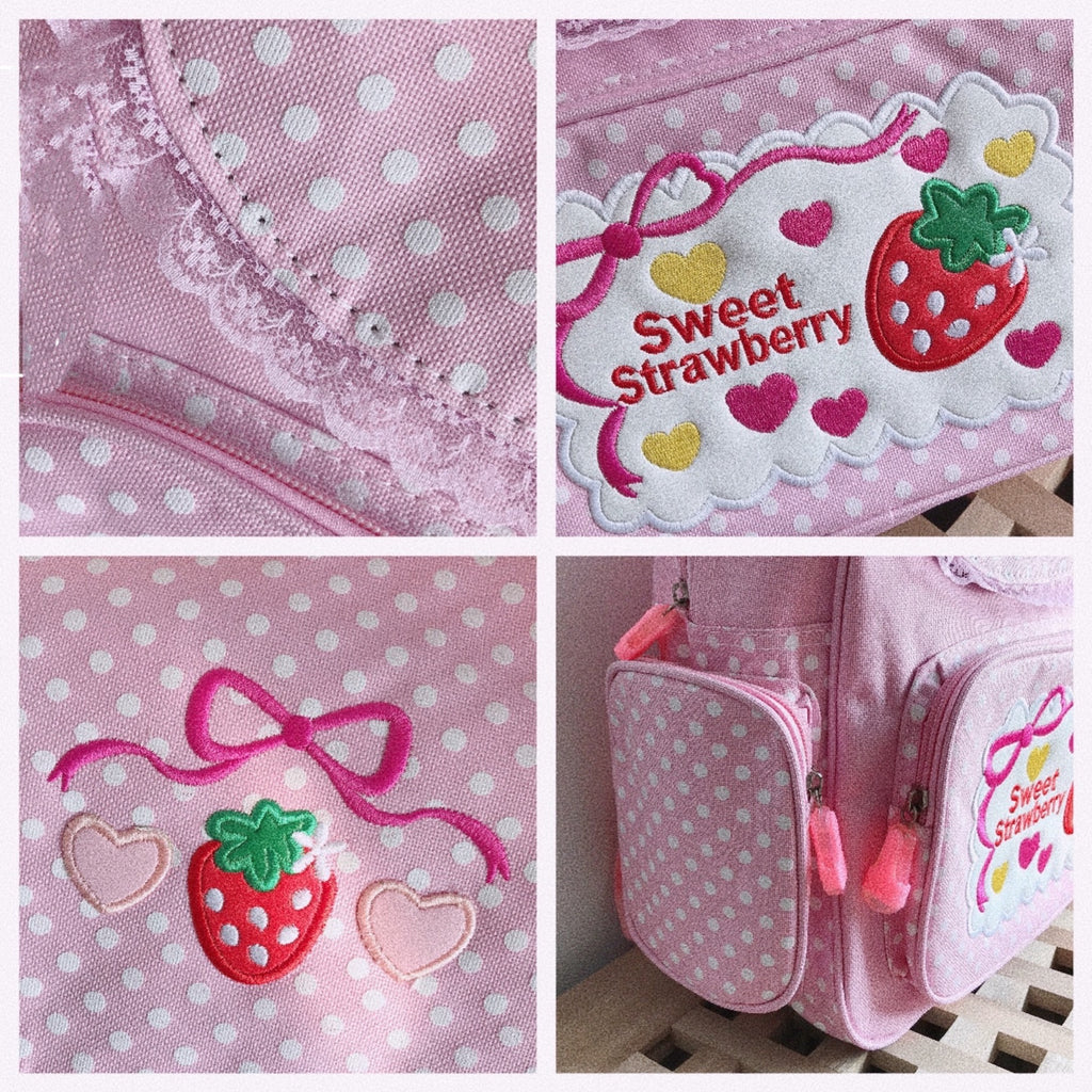 “SWEET STRAWBERRY” BACKPACK BY50023