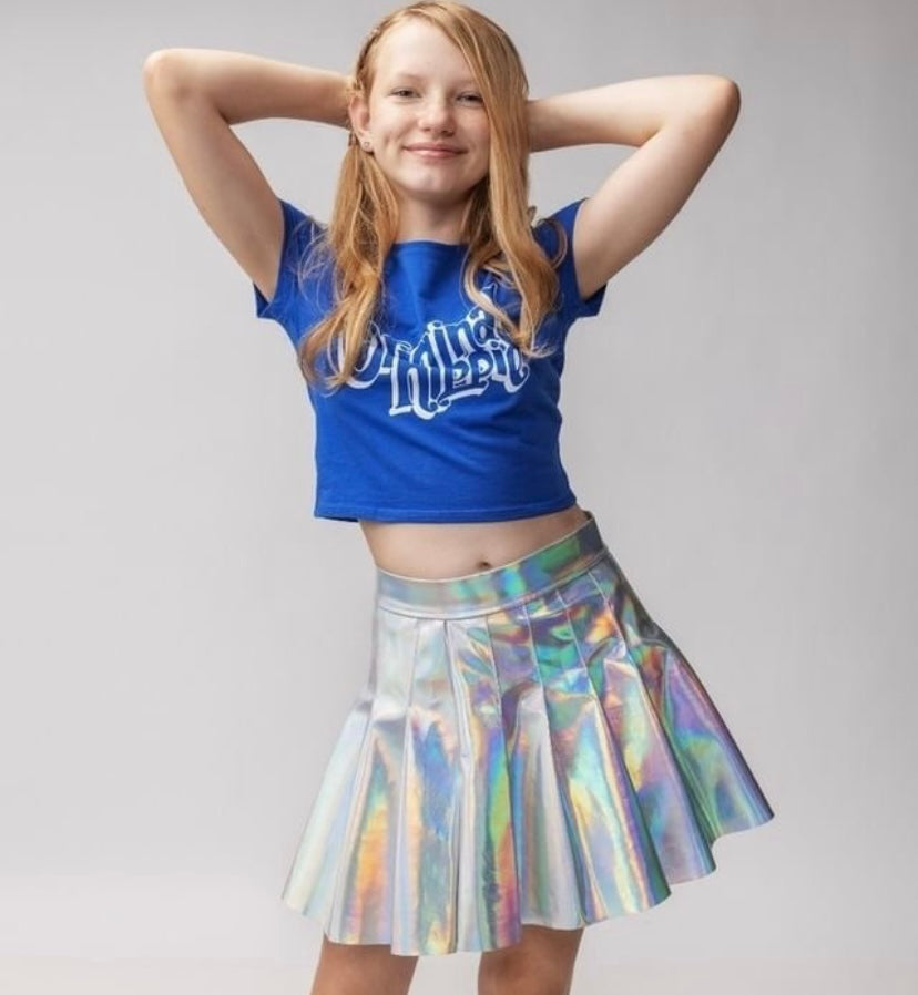 REVIEW FOR HARAJUKU LASER HIGH WAIST SKIRT BY61026