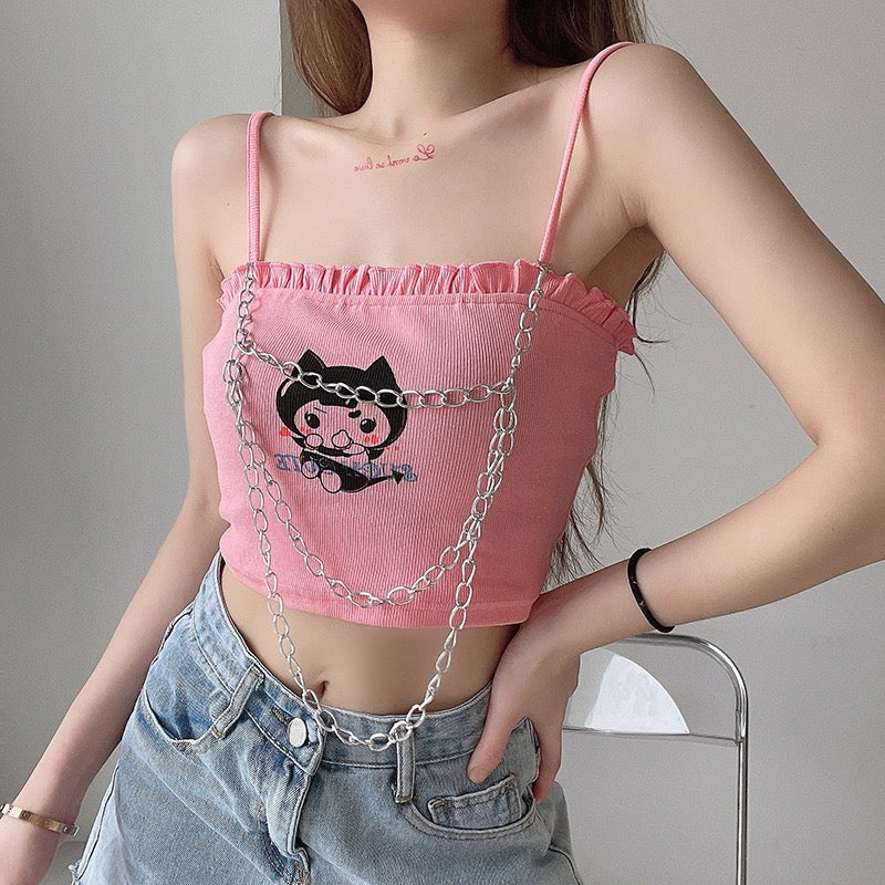 INS POPULAR CHAIN PERSONALITY TUBE TOP BY60013