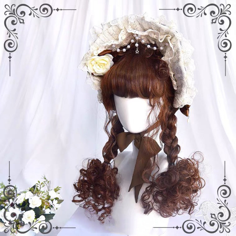 PALACE GOLDEN FULFFY LOLITA DOLL SHORT CURLY WIG BY70153
