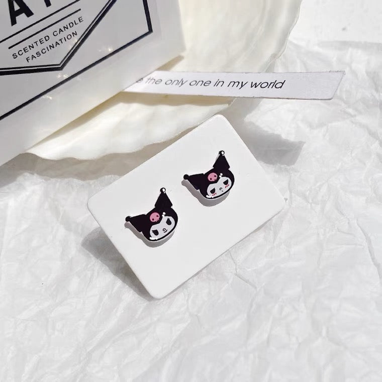 INS CUTE KUROMI EARRINGS BY90139