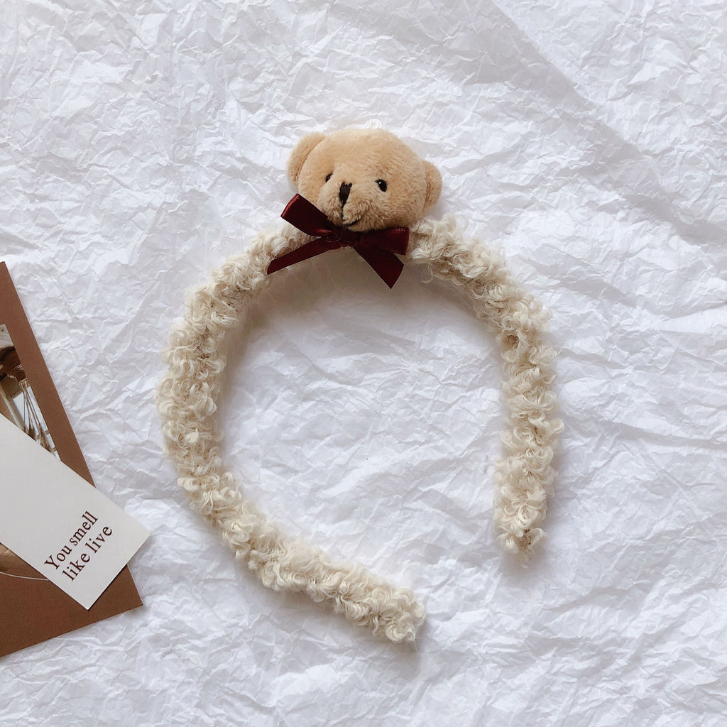 INS CUTE RABBIT WOOL HAIR HOOP BY42102