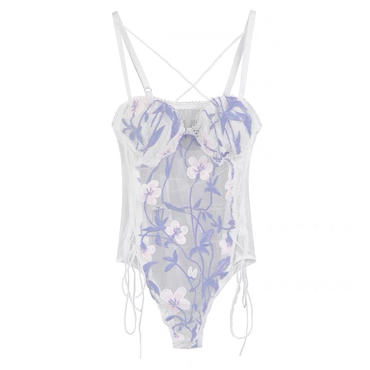 Ins Sexy French lace Spice Girls one-piece underwear BY2011