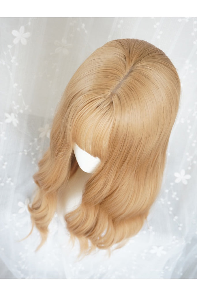 LISA GOLDEN LONG CURLY WIG BY90028